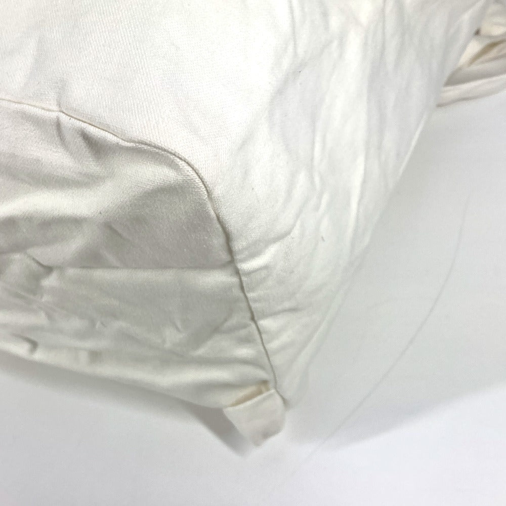 CHROME HEARTS ロゴ 巾着バッグ カバン 肩掛け ショルダーバッグ コットン ユニセックス ホワイト - brandshop-reference