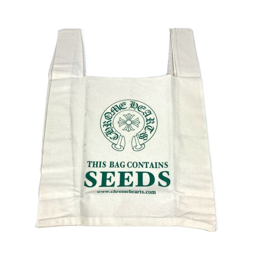 CHROME HEARTS ロゴ エコバッグ カバン ハンドバッグ キャンバス ユニセックス ベージュ - brandshop-reference