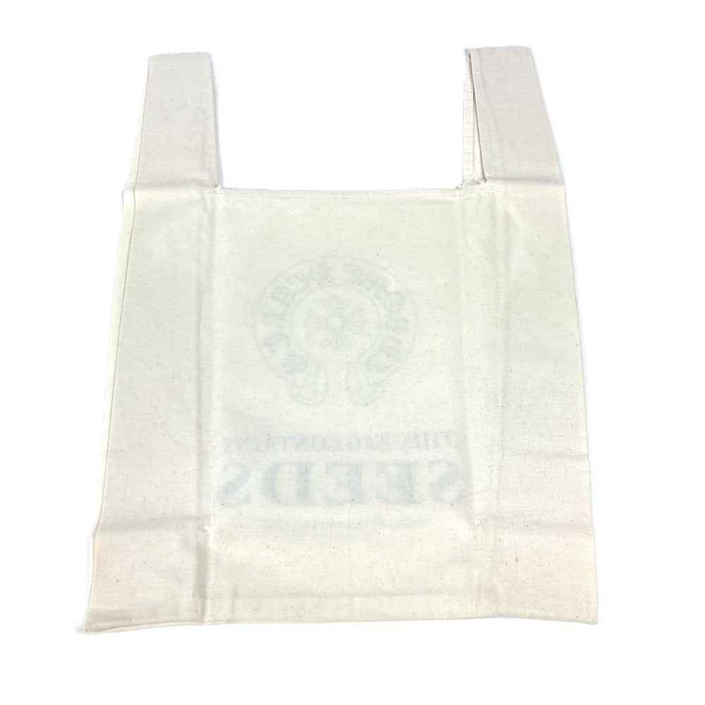 CHROME HEARTS ロゴ エコバッグ カバン ハンドバッグ キャンバス ユニセックス ベージュ - brandshop-reference