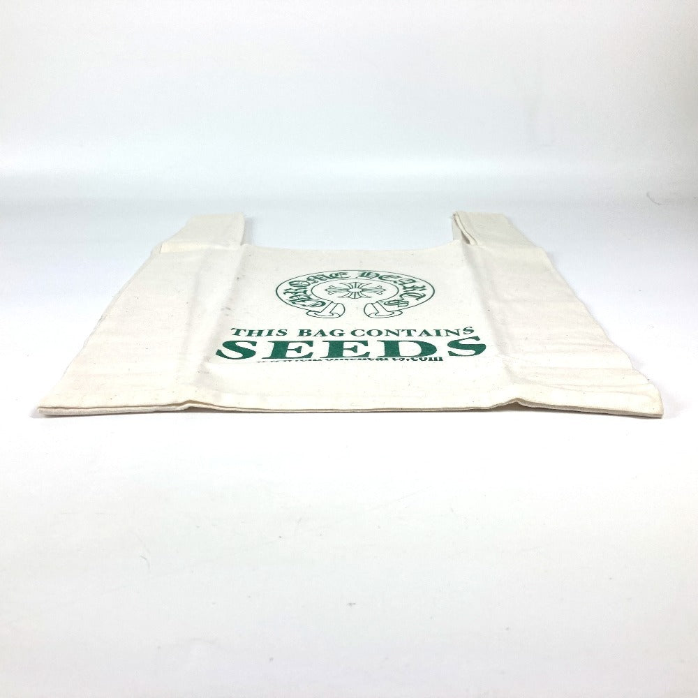 CHROME HEARTS ロゴ エコバッグ カバン ハンドバッグ キャンバス ユニセックス ベージュ - brandshop-reference