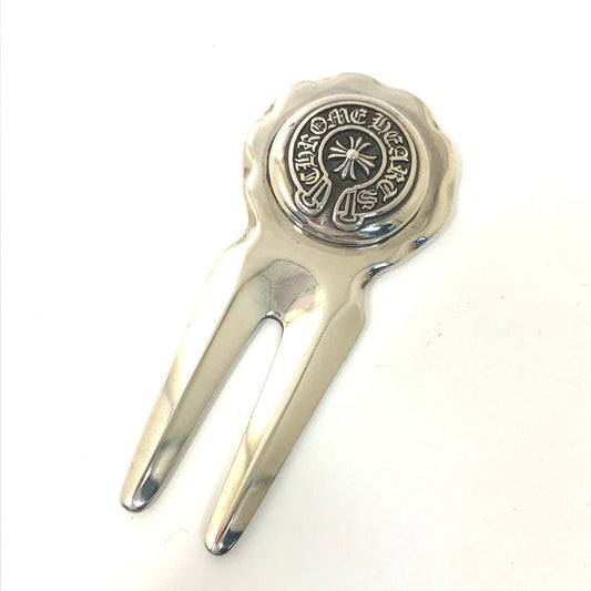 CHROME HEARTS ゴルフ ロゴ グリーンフォーク ホースシュー スポーツ 雑貨 SV925 メンズ