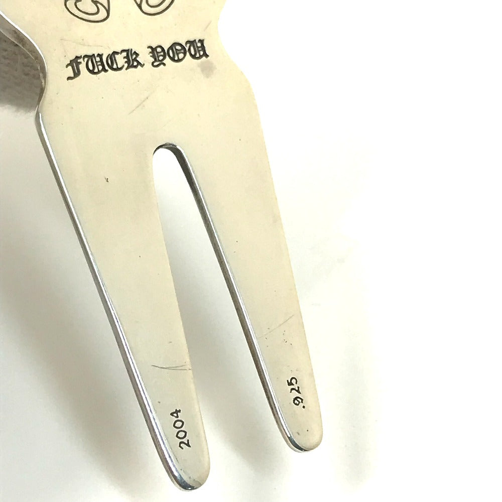 CHROME HEARTS ゴルフ ロゴ グリーンフォーク ホースシュー スポーツ 雑貨 SV925 メンズ シルバー - brandshop-reference