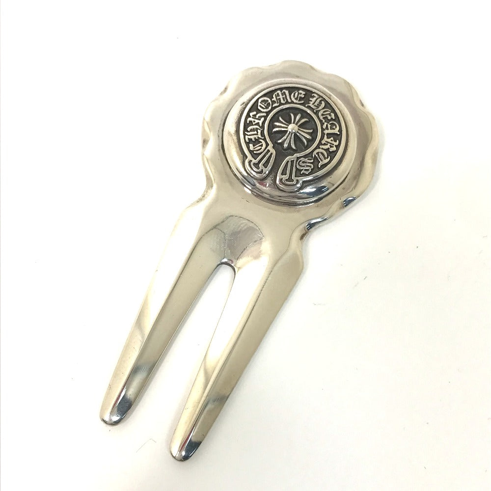 CHROME HEARTS ゴルフ ロゴ グリーンフォーク ホースシュー スポーツ 雑貨 SV925 メンズ シルバー - brandshop-reference