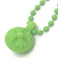 CHROME HEARTS Crossball logo Accessories: Chain Necklace Pendant, Silicone Necklace rubber Green Used