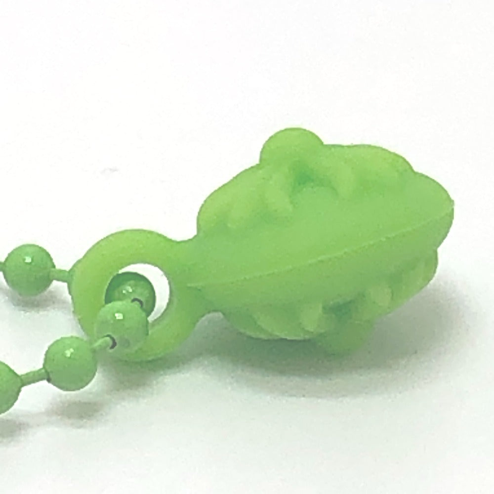 CHROME HEARTS Crossball logo Accessories: Chain Necklace Pendant, Silicone Necklace rubber Green Used