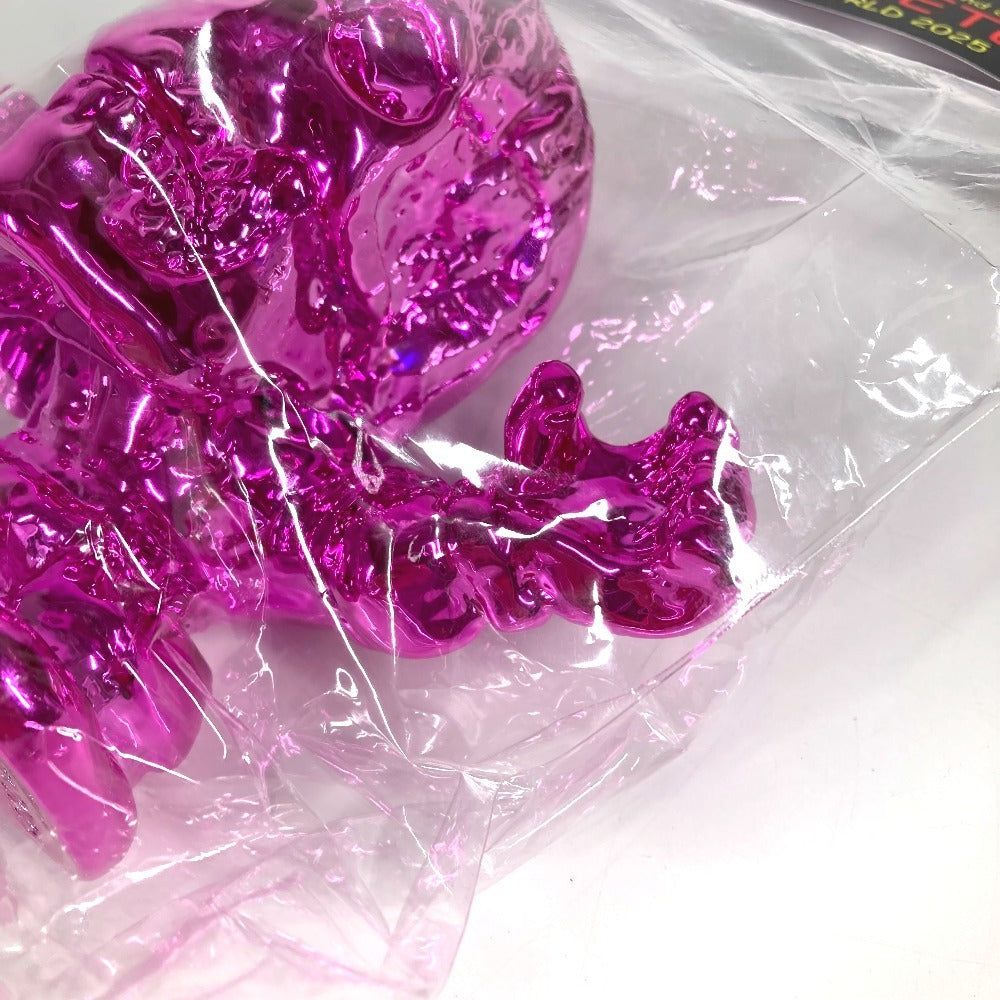 CHROME HEARTS Objects, interior decorations, stuffed animals HARRIS TEETER JOE FOTI ART WORLD 2025 Figure - Japan Limited Edition skull Miscellaneous goods Plastic Metallic pink Used