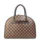 LOUIS VUITTON N41455 ダミエ ショルダーバッグ 肩掛け ノリータ カバン ボストンバッグ ハンドバッグ ダミエキャンバス レディース エベヌ ブラウン