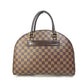 LOUIS VUITTON N41455 ダミエ ショルダーバッグ 肩掛け ノリータ カバン ボストンバッグ ハンドバッグ ダミエキャンバス レディース エベヌ ブラウン