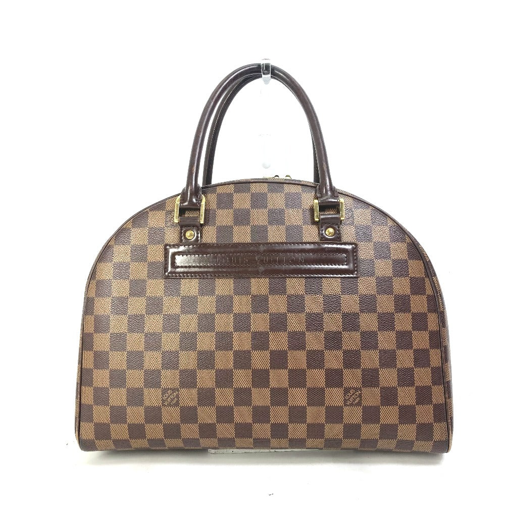 LOUIS VUITTON N41455 ダミエ ショルダーバッグ 肩掛け ノリータ カバン ボストンバッグ ハンドバッグ ダミエキャンバス レディース エベヌ ブラウン