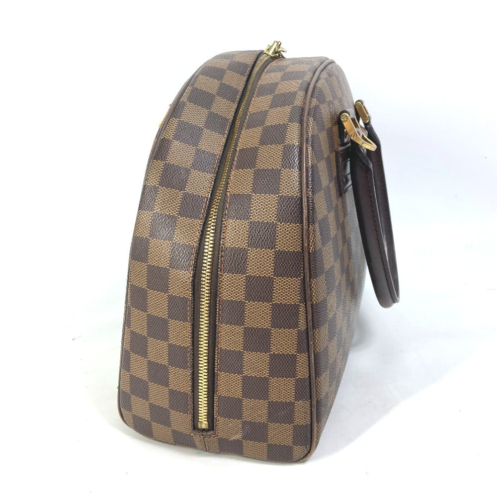 LOUIS VUITTON N41455 ダミエ ショルダーバッグ 肩掛け ノリータ カバン ボストンバッグ ハンドバッグ ダミエキャンバス レディース エベヌ ブラウン