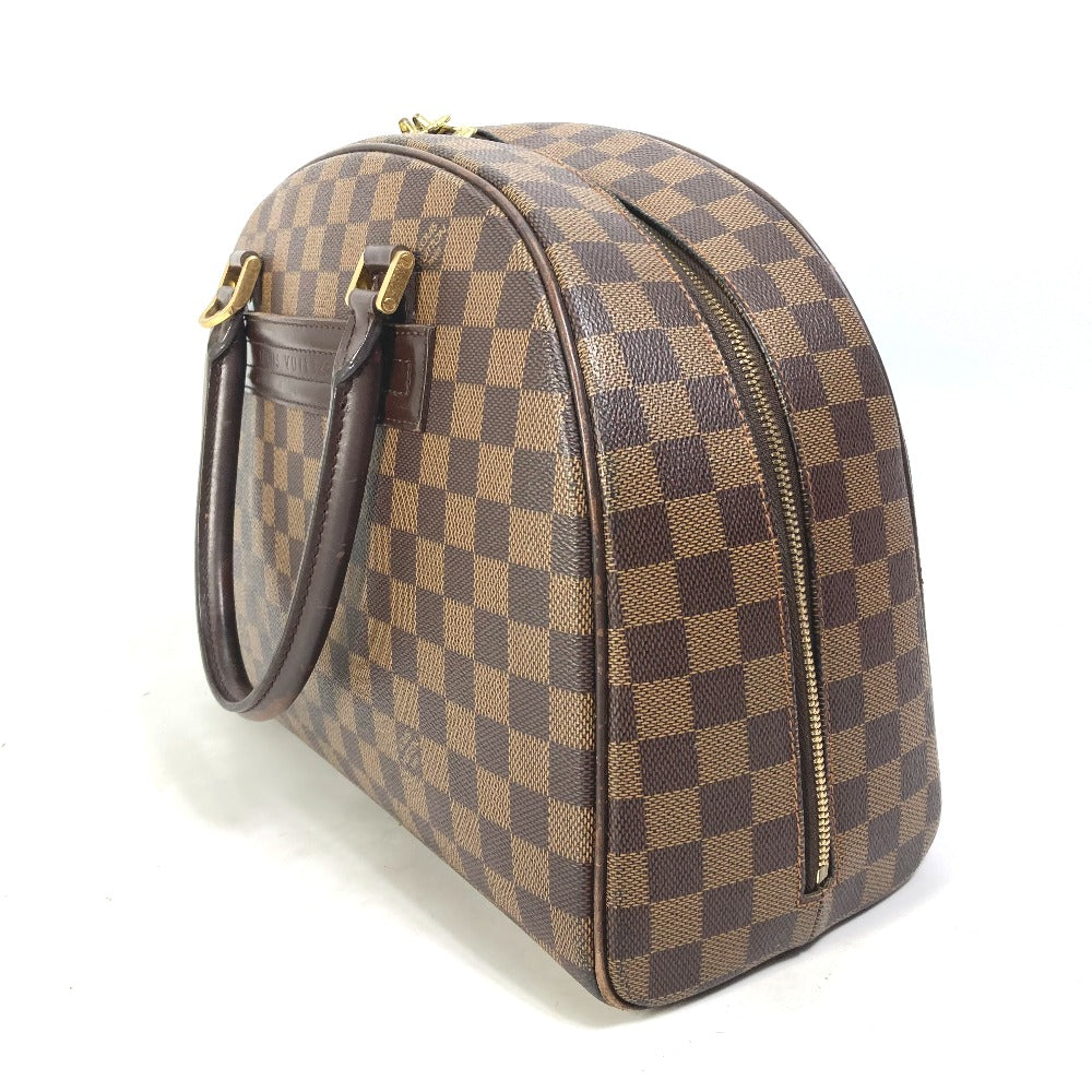 LOUIS VUITTON N41455 ダミエ ショルダーバッグ 肩掛け ノリータ カバン ボストンバッグ ハンドバッグ ダミエキャンバス レディース エベヌ ブラウン