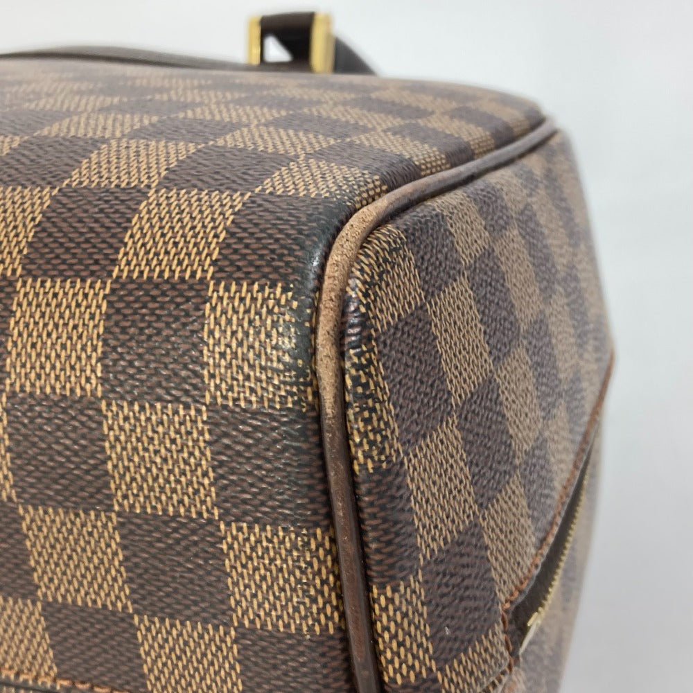 LOUIS VUITTON N41455 ダミエ ショルダーバッグ 肩掛け ノリータ カバン ボストンバッグ ハンドバッグ ダミエキャンバス レディース エベヌ ブラウン