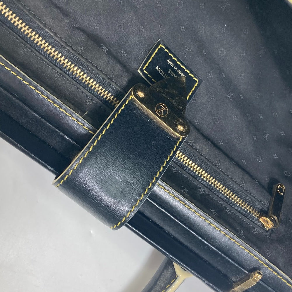 LOUIS VUITTON M91805 スハリ アンジェニューPM カバン ドクターバッグ ハンドバッグ スハリレザー レディース ノワール ブラック