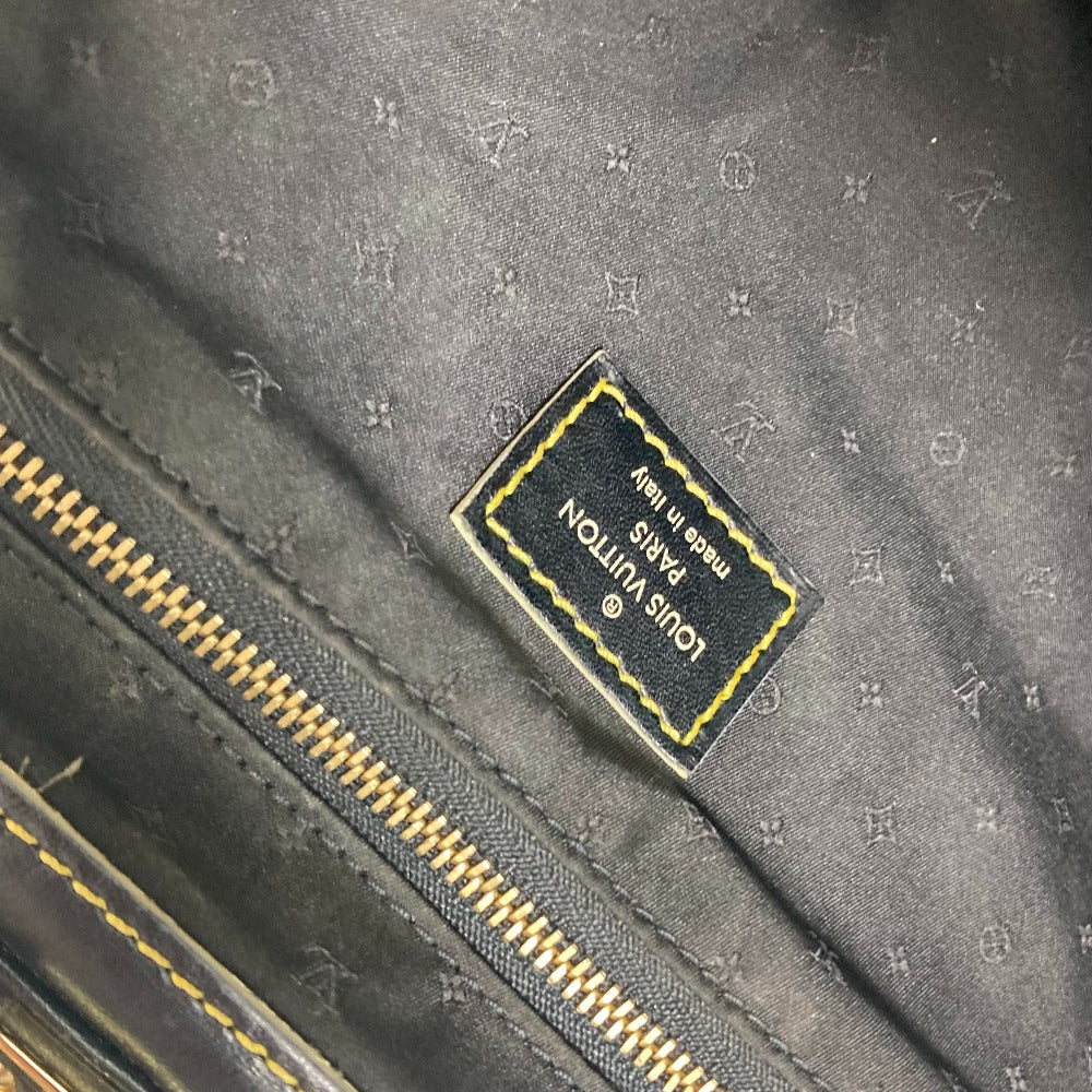 LOUIS VUITTON M91805 スハリ アンジェニューPM カバン ドクターバッグ ハンドバッグ スハリレザー レディース ノワール ブラック