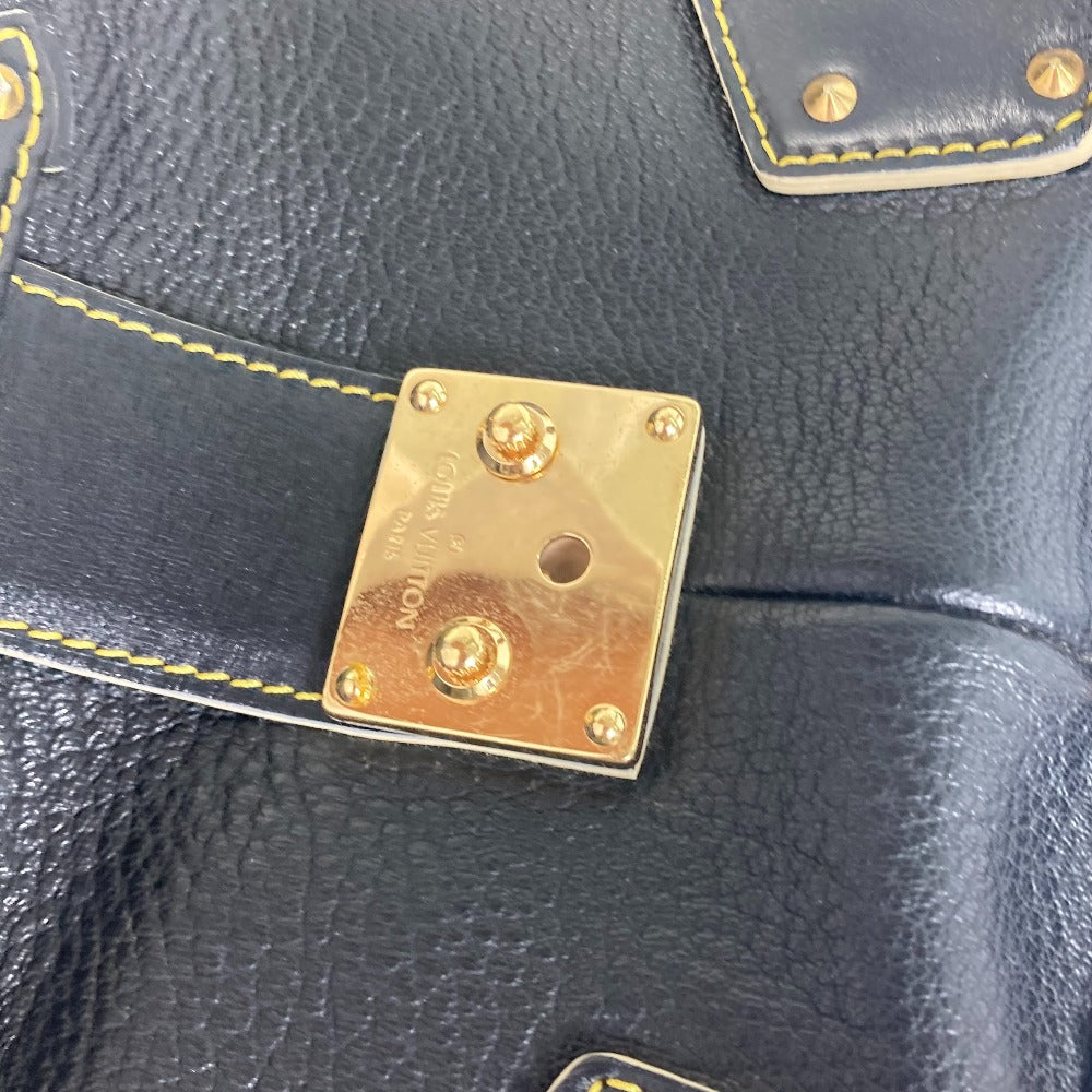 LOUIS VUITTON M91805 スハリ アンジェニューPM カバン ドクターバッグ ハンドバッグ スハリレザー レディース ノワール ブラック