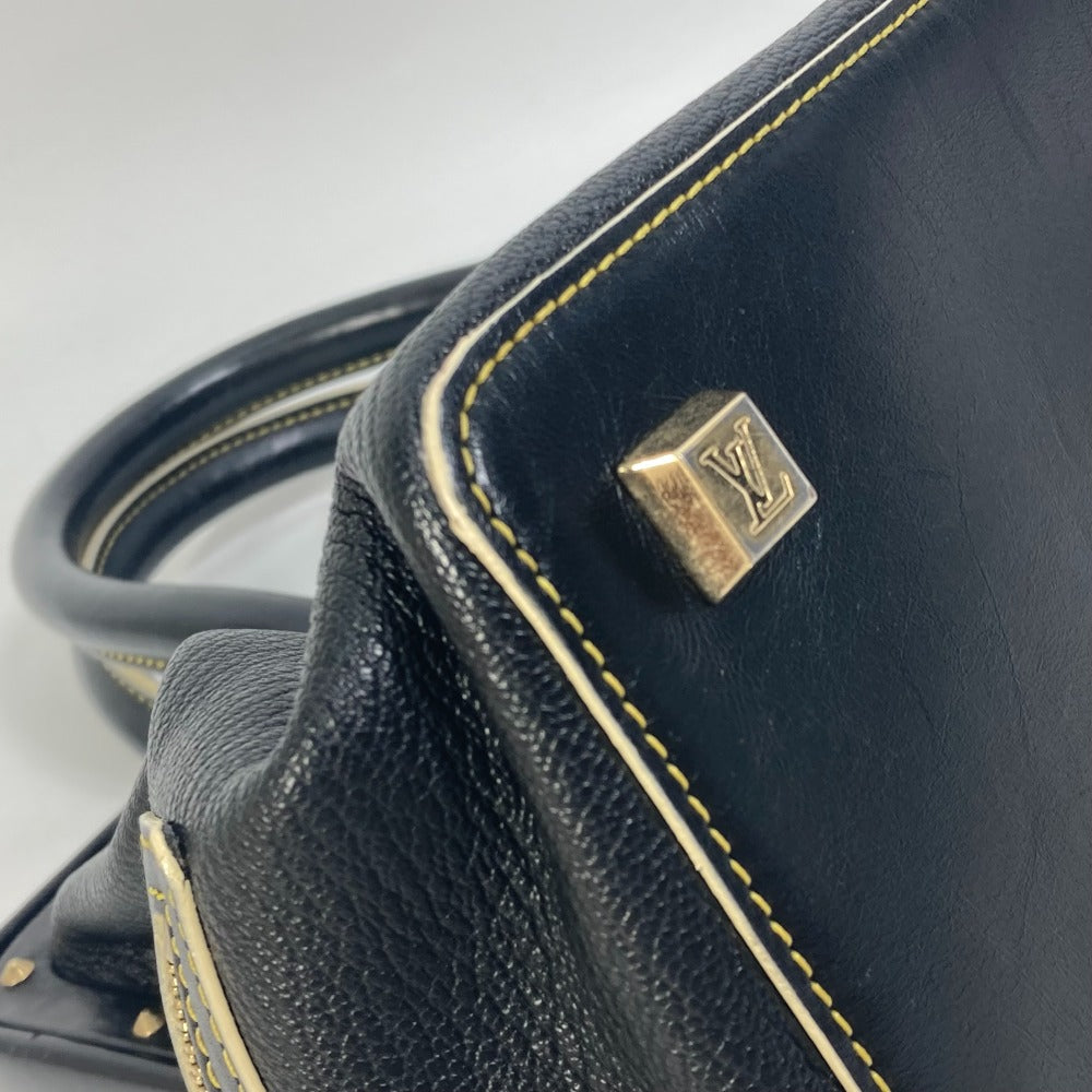LOUIS VUITTON M91805 スハリ アンジェニューPM カバン ドクターバッグ ハンドバッグ スハリレザー レディース ノワール ブラック