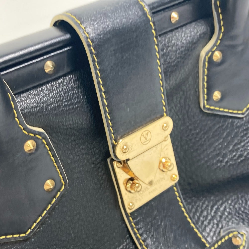 LOUIS VUITTON M91805 スハリ アンジェニューPM カバン ドクターバッグ ハンドバッグ スハリレザー レディース ノワール ブラック
