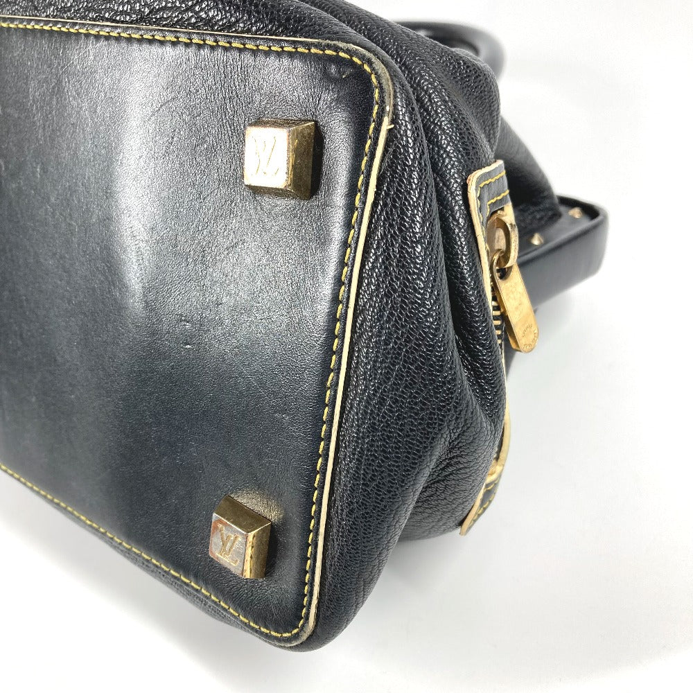 LOUIS VUITTON M91805 スハリ アンジェニューPM スタッズ カバン トートバッグ ハンドバッグ スハリレザー レディース ブラック