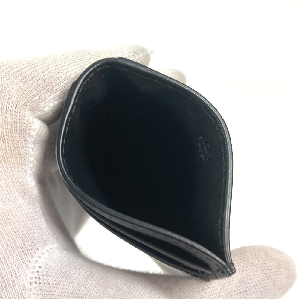 MCM Logo Business Card Holder Pass Case Bicolor Card Case Leather