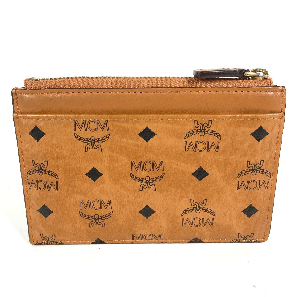 MCM SAMBYPEN コラボ サム・バイ・ペン ラビット ヴィセトス 財布 小銭入れ コインケース レザー メンズ ブラウン