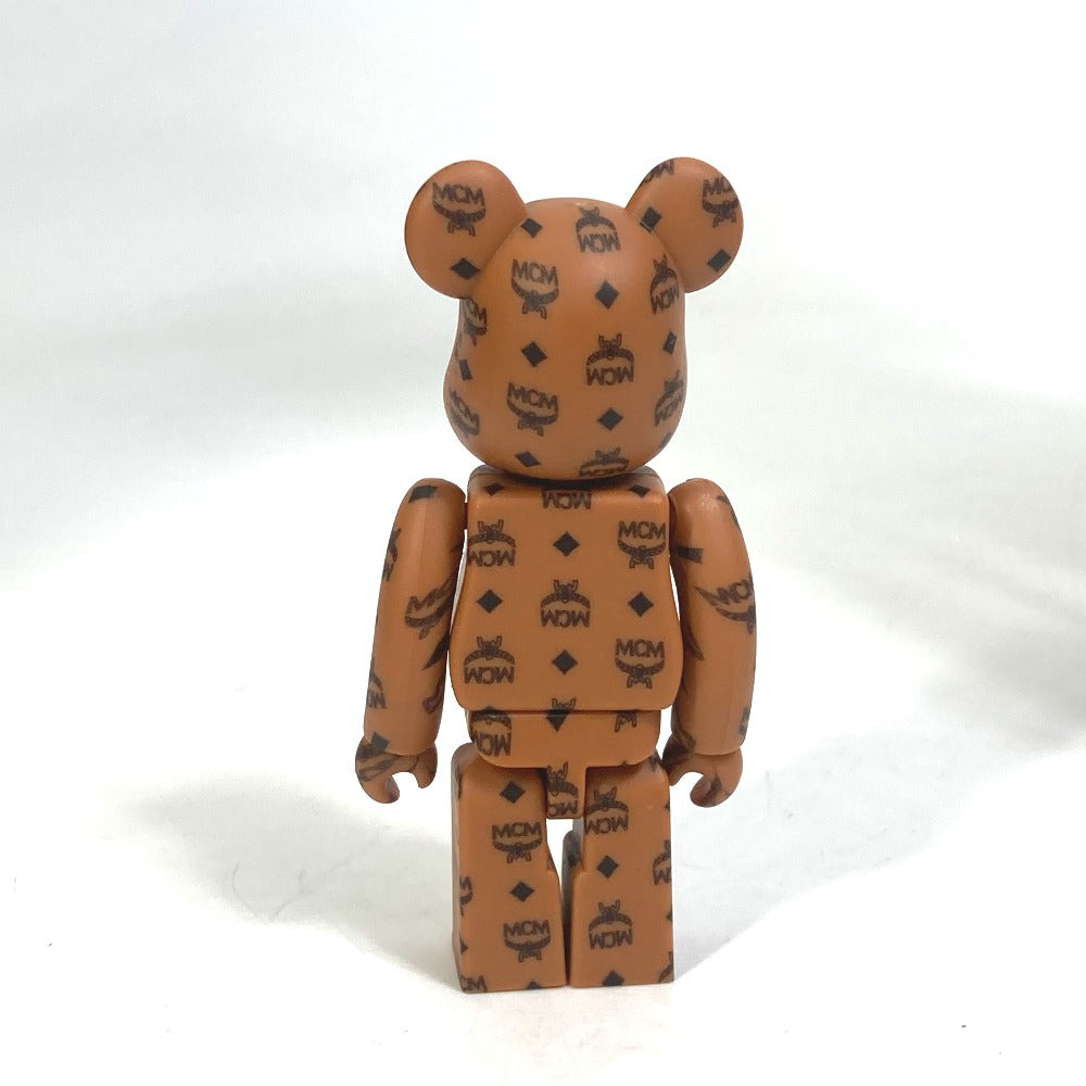 MCM Visetos Bearbrick BE@RBRICK 100% &amp; 400% Set of 2 Figures, Dolls, Plush Toys, Plastic, Men's, Brown