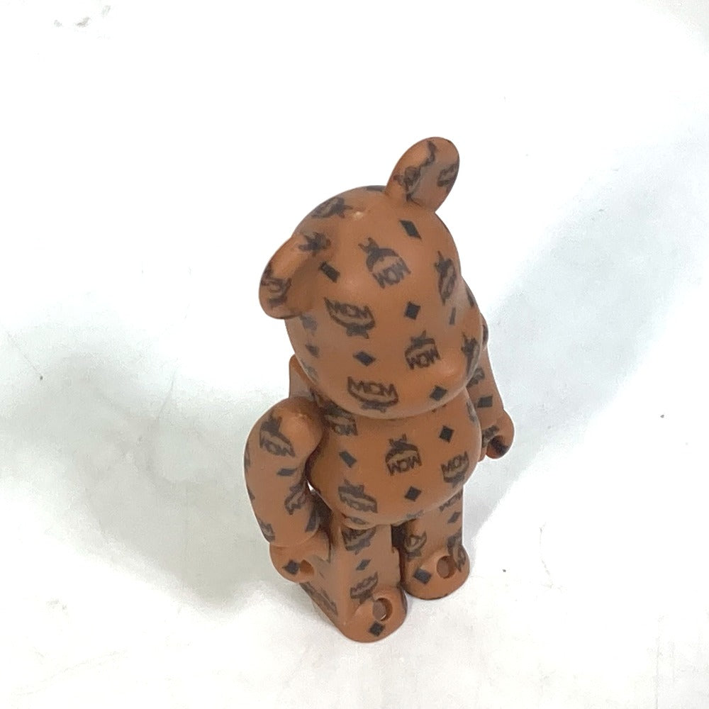 MCM Visetos Bearbrick BE@RBRICK 100% &amp; 400% Set of 2 Figures, Dolls, Plush Toys, Plastic, Men's, Brown