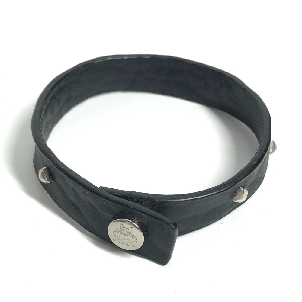 MCM スタッズ 首輪 ロゴ 犬 ドッグ 人形 インテリア スタッズ ぬいぐるみ キャンバス ユニセックス マルチカラー - brandshop-reference