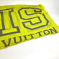 LOUIS VUITTON MP2152 Etoile Fleur Louis Fashion Accessory Large Cotton Stole Shawl Women's Yellow
