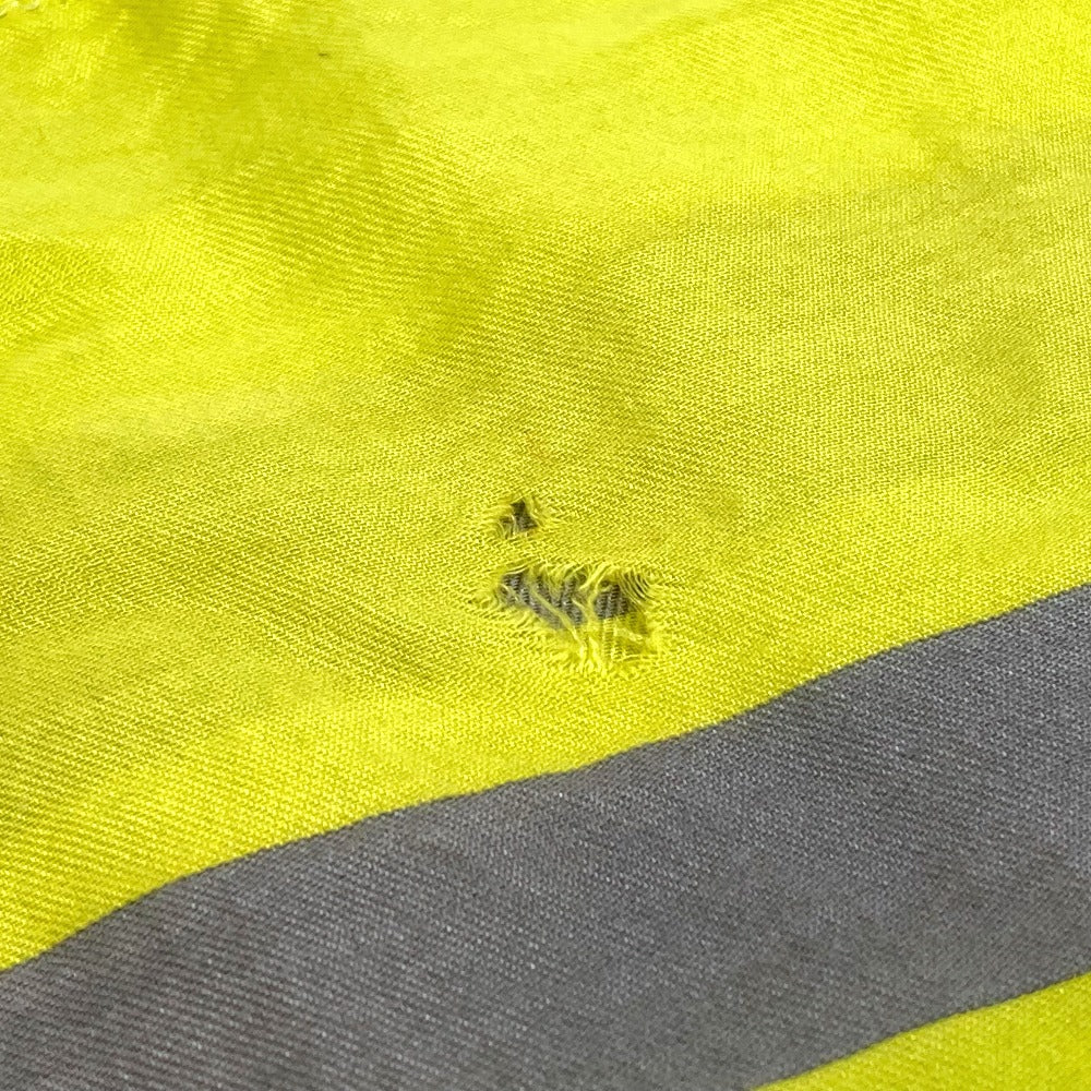 LOUIS VUITTON MP2152 Etoile Fleur Louis Fashion Accessory Large Cotton Stole Shawl Women's Yellow