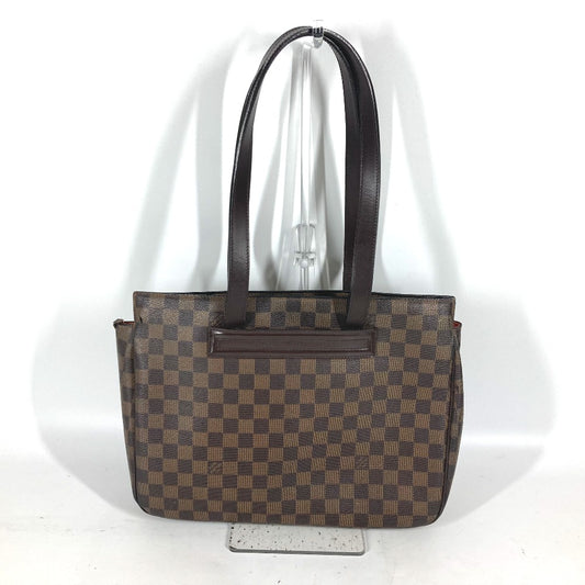 LOUIS VUITTON M51123 Parioli PM Shoulder Bag Tote Bag Damier Canvas Women's Ebene Brown