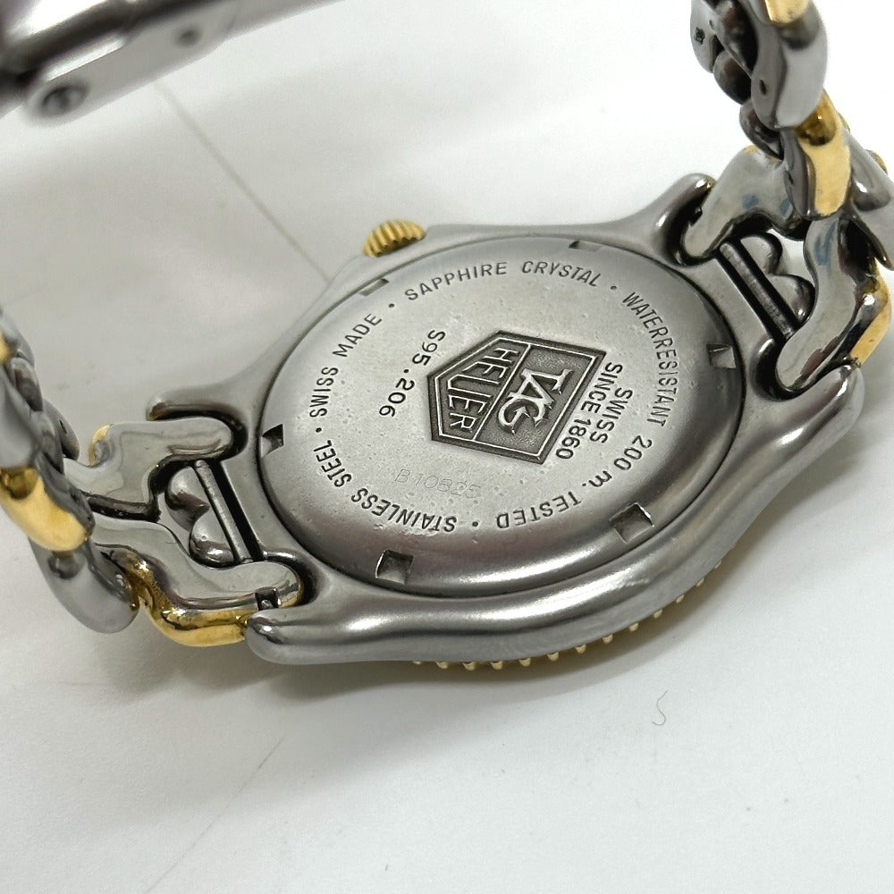 TAG HEUER S95.206 セルシリーズ プロフェッショナル 200ml クオーツ 腕時計 SS メンズ シルバー