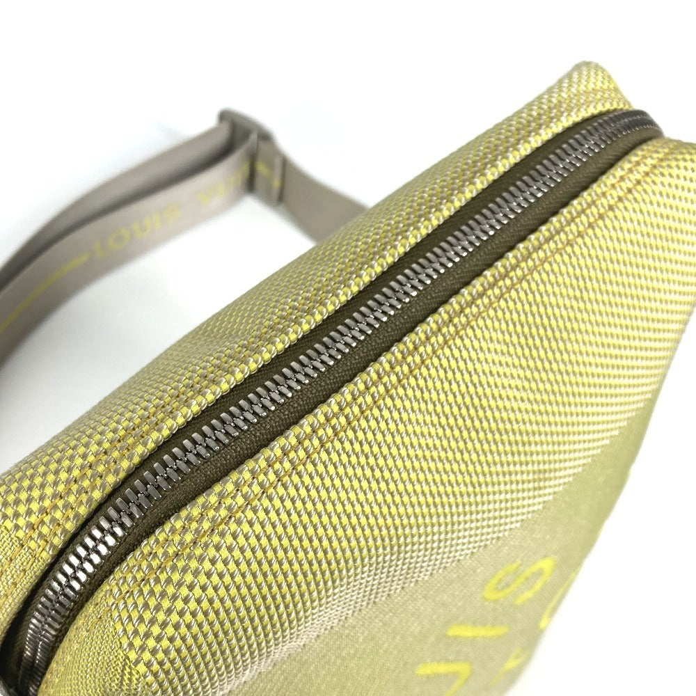 LOUIS VUITTON M80636 ダミエジェアン ウェザリー 斜め掛け カバン ポシェット ショルダーバッグ ナイロンキャンバス ユニセックス イエロー - brandshop-reference
