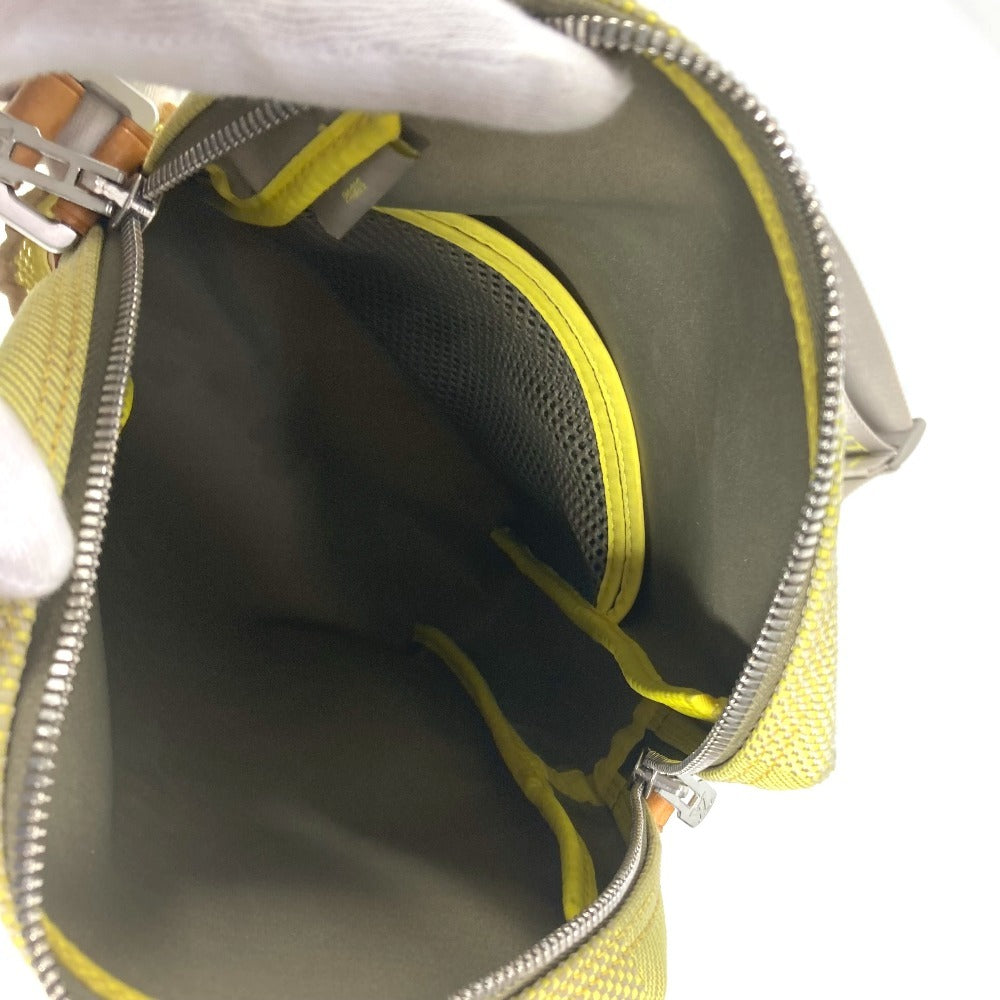 LOUIS VUITTON M80636 ダミエジェアン ウェザリー 斜め掛け カバン ポシェット ショルダーバッグ ナイロンキャンバス ユニセックス イエロー - brandshop-reference