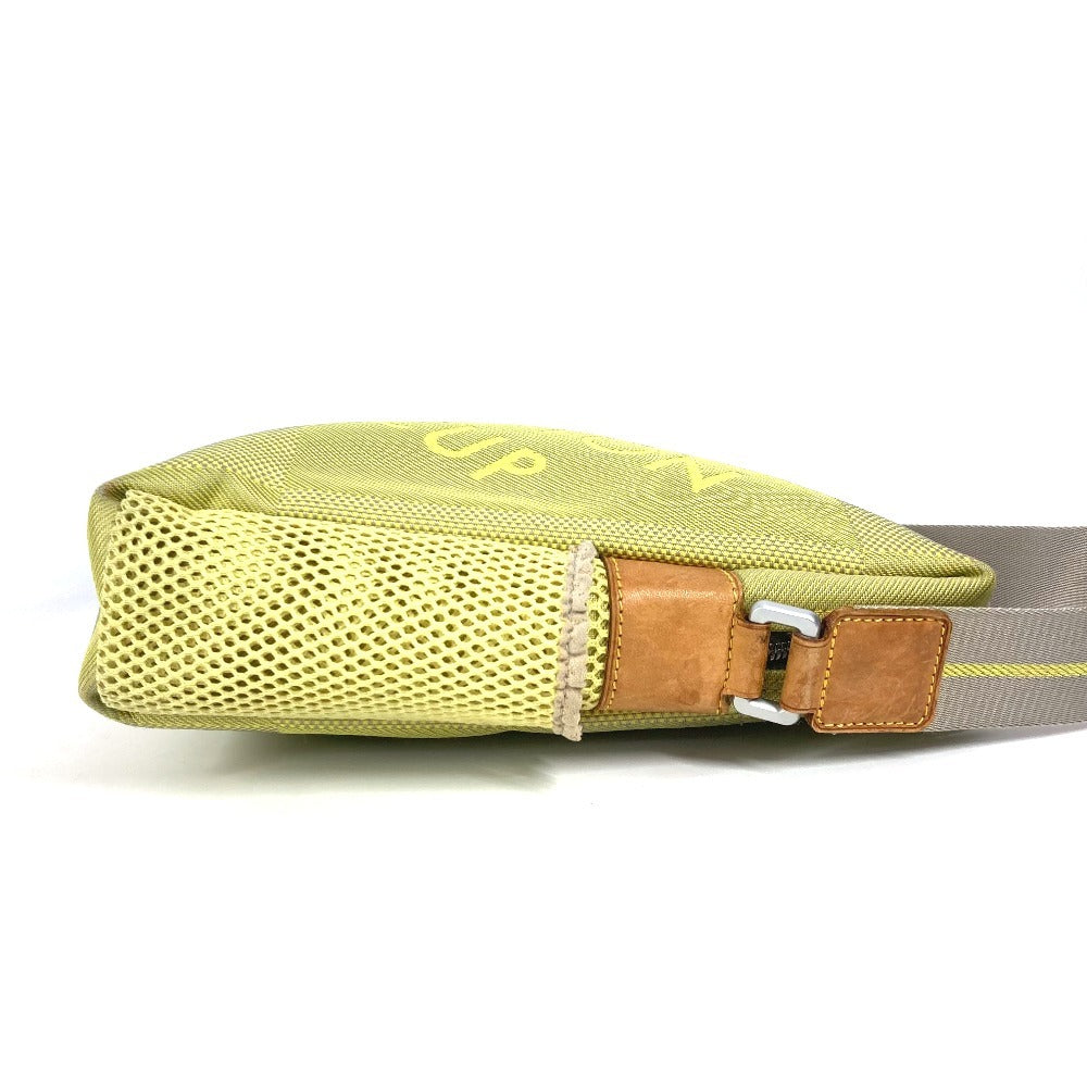 LOUIS VUITTON M80636 ダミエジェアン ウェザリー 斜め掛け カバン ポシェット ショルダーバッグ ナイロンキャンバス ユニセックス イエロー - brandshop-reference