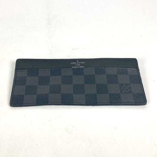 LOUIS VUITTON N63084 ダミエグラフィット ポルトフォイユ ロン カードケースのみ 名刺入れ カードケース ダミエグラフィットキャンバス メンズ ブラック