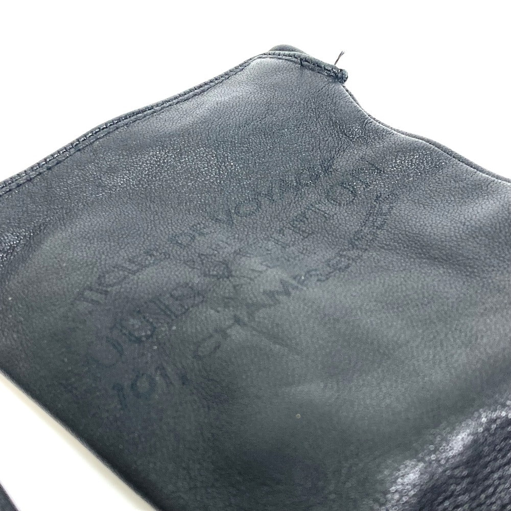 LOUIS VUITTON M75555 Apparel Logo Gloves Leather Women's Black