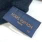LOUIS VUITTON M71248 Gon LV Horizon Wool Gloves, Men's, Black