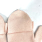 LOUIS VUITTON M70767 Two-tone Gon Morning Lamb Monogram Wool Fingerless Mittens, 2-Way, Women's, Pink