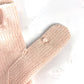LOUIS VUITTON M70767 Two-tone Gon Morning Lamb Monogram Wool Fingerless Mittens, 2-Way, Women's, Pink