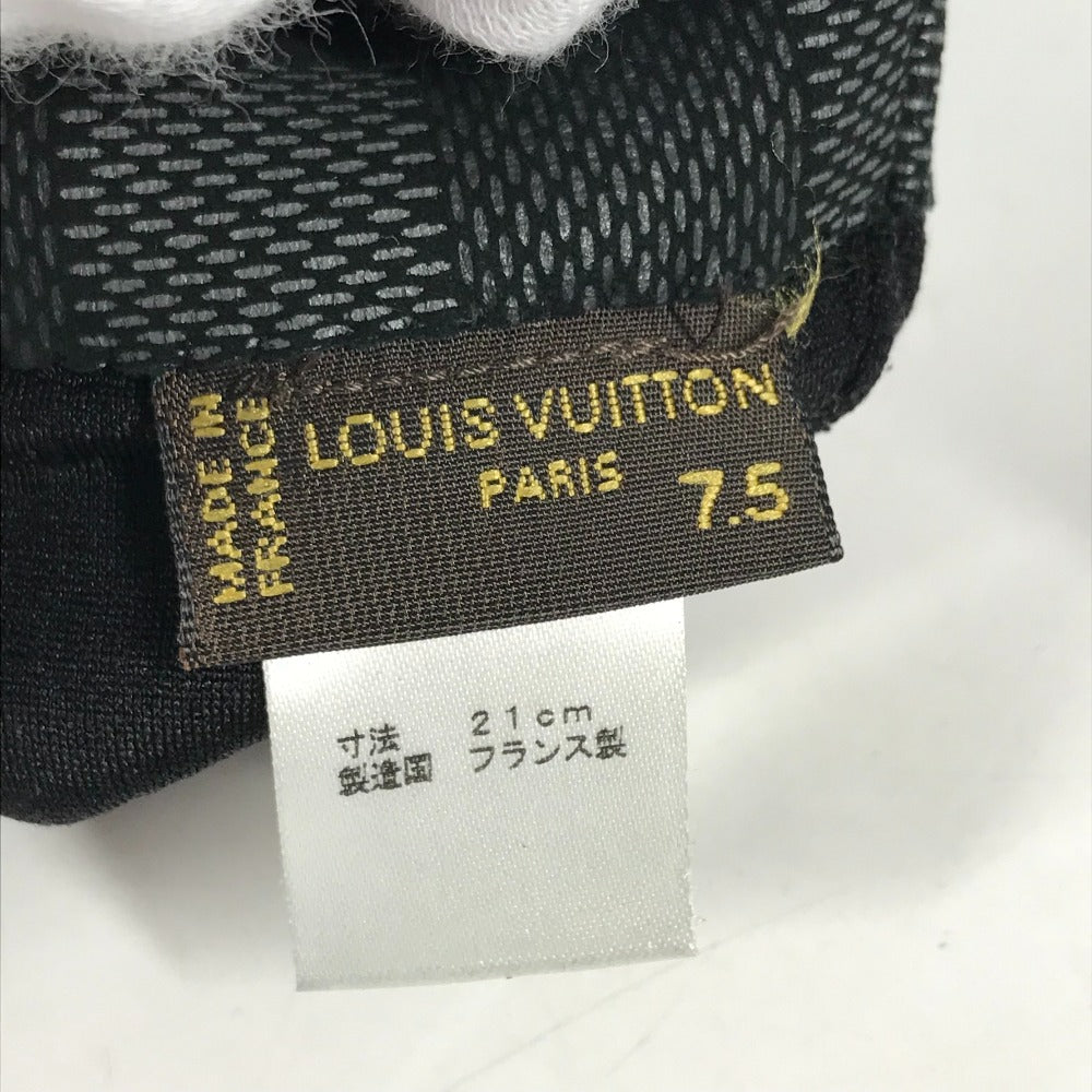 LOUIS VUITTON M58327 ダミエグラフィット ゴン ダミエ グローブ 手袋 レザー メンズ - brandshop-reference