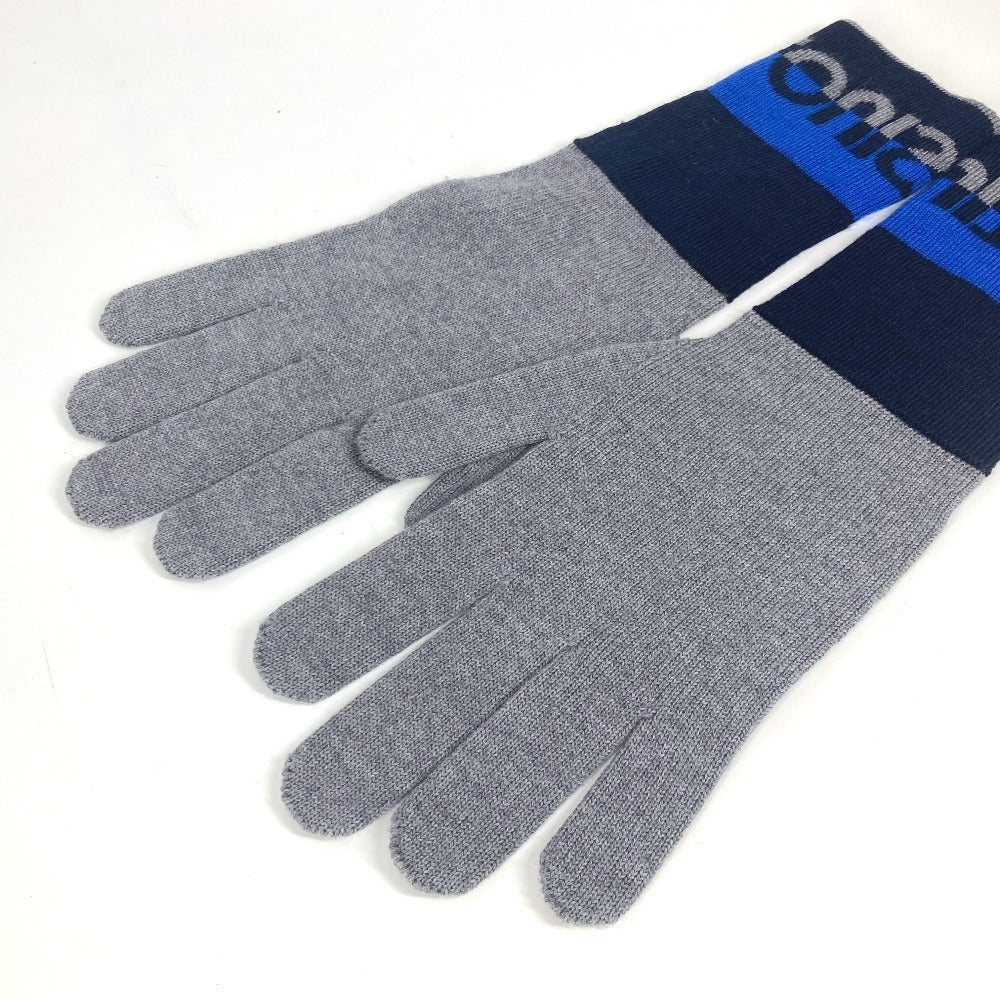 LOUIS VUITTON M71247 ゴン・LV ホライゾン グローブ アクセサリー 手袋 ウール メンズ グレー - brandshop-reference