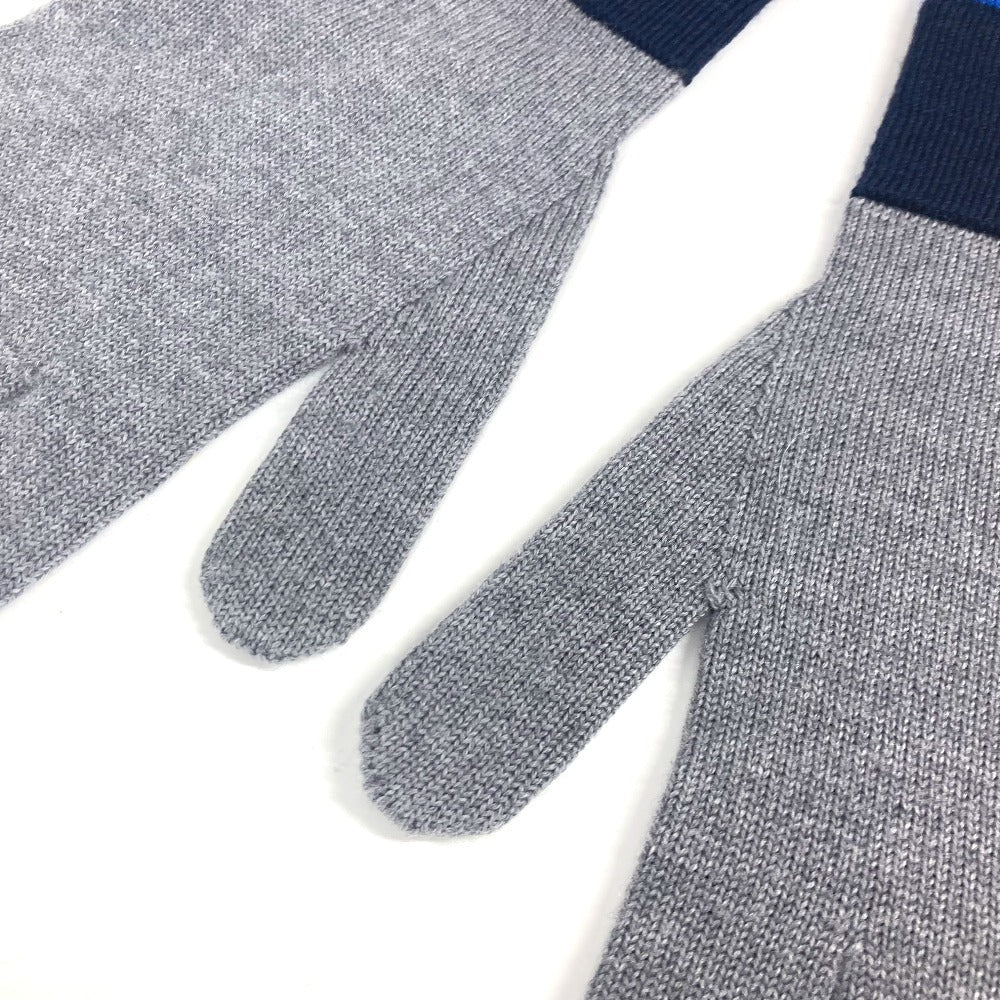 LOUIS VUITTON M71247 ゴン・LV ホライゾン グローブ アクセサリー 手袋 ウール メンズ グレー - brandshop-reference