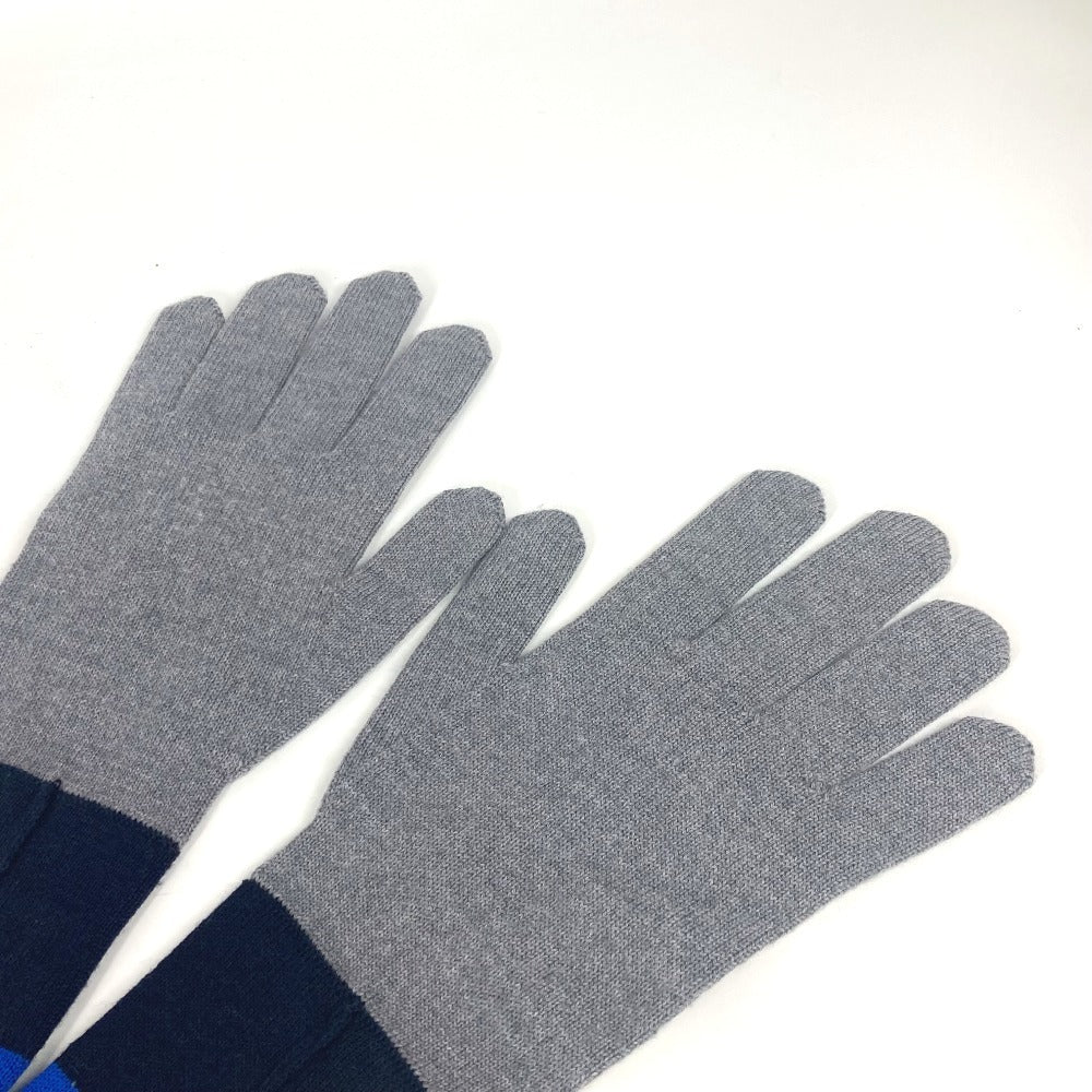 LOUIS VUITTON M71247 ゴン・LV ホライゾン グローブ アクセサリー 手袋 ウール メンズ グレー - brandshop-reference