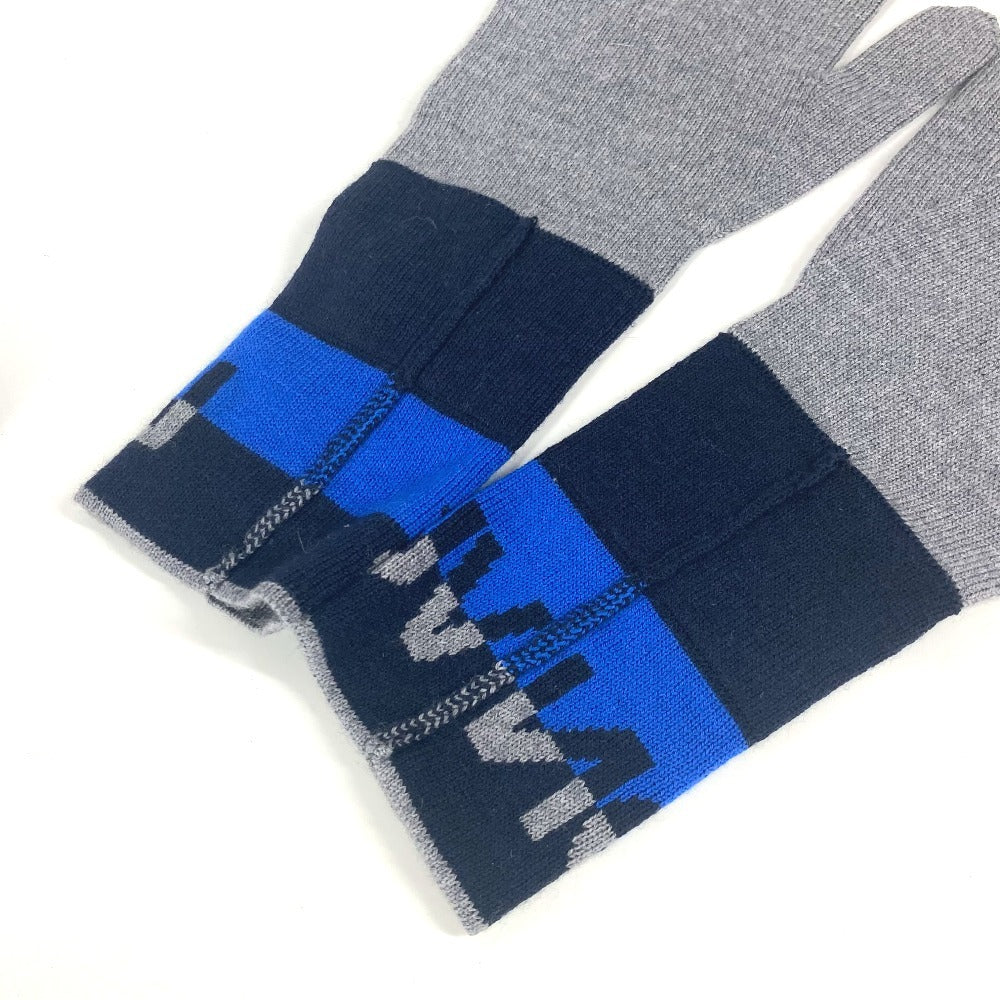LOUIS VUITTON M71247 ゴン・LV ホライゾン グローブ アクセサリー 手袋 ウール メンズ グレー - brandshop-reference