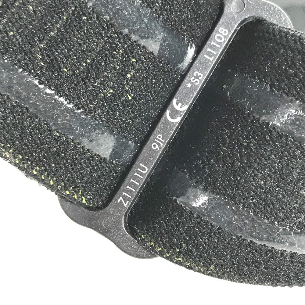 LOUIS VUITTON Z1111U スポーツ スキー ゴーグル スノボ ー メガネ 眼鏡 アイウェア サングラス プラスチック メンズ ブラック