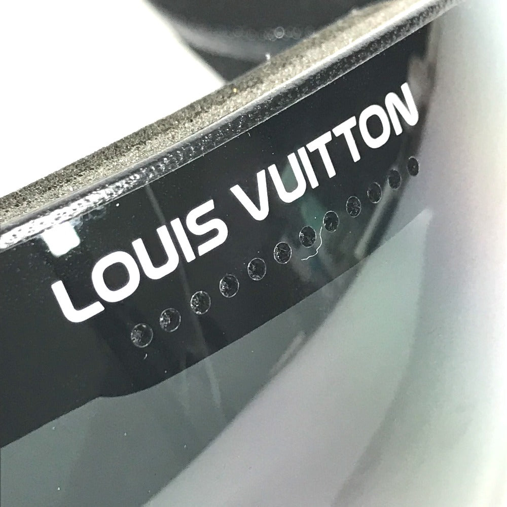 LOUIS VUITTON Z1111U スポーツ スキー ゴーグル スノボ ー メガネ 眼鏡 アイウェア サングラス プラスチック メンズ ブラック