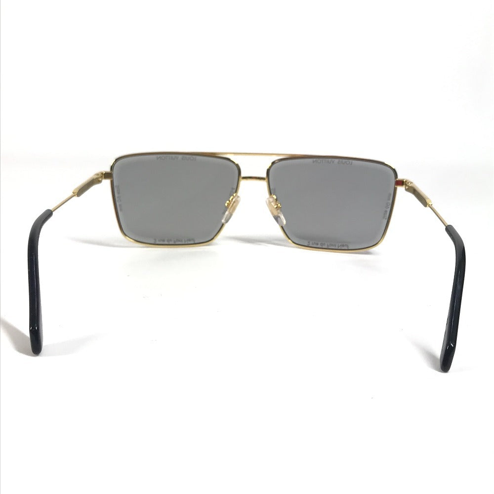 LOUIS VUITTON Z2627U サングラス・LV スーパーヴィジョン・メタル スクエア めがね メガネ アイウェア 眼鏡 サングラス メタル メンズ ゴールド