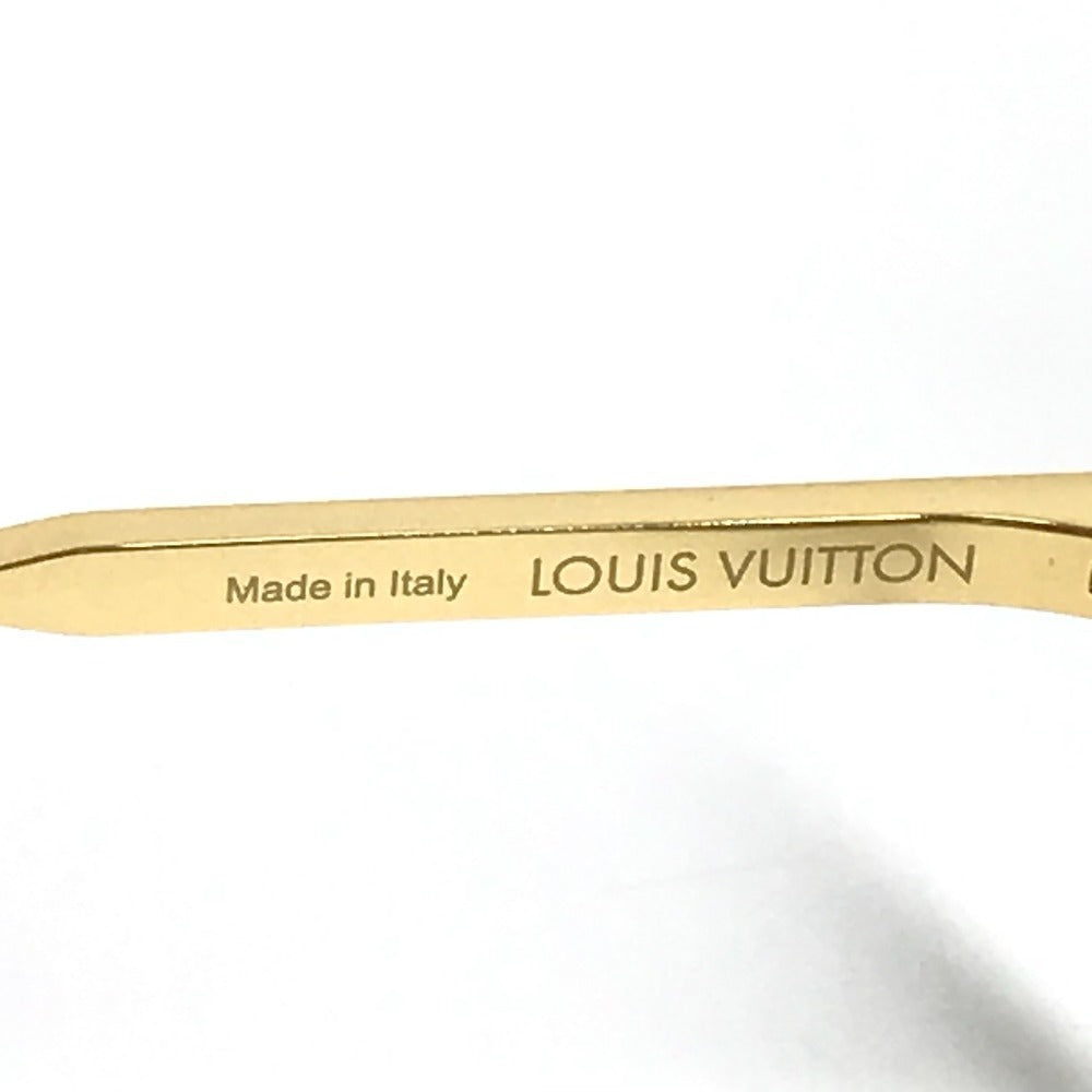 LOUIS VUITTON Z2627U サングラス・LV スーパーヴィジョン・メタル スクエア めがね メガネ アイウェア 眼鏡 サングラス メタル メンズ ゴールド