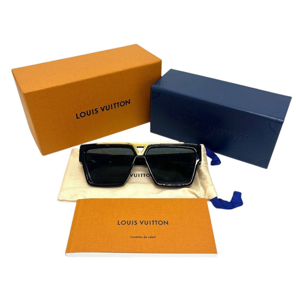 LOUIS VUITTON Z1502E Sunglasses 1.1 Evidence S00 sunglasses Plastic Black Used