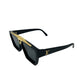 LOUIS VUITTON Z1502E Sunglasses 1.1 Evidence S00 sunglasses Plastic Black Used